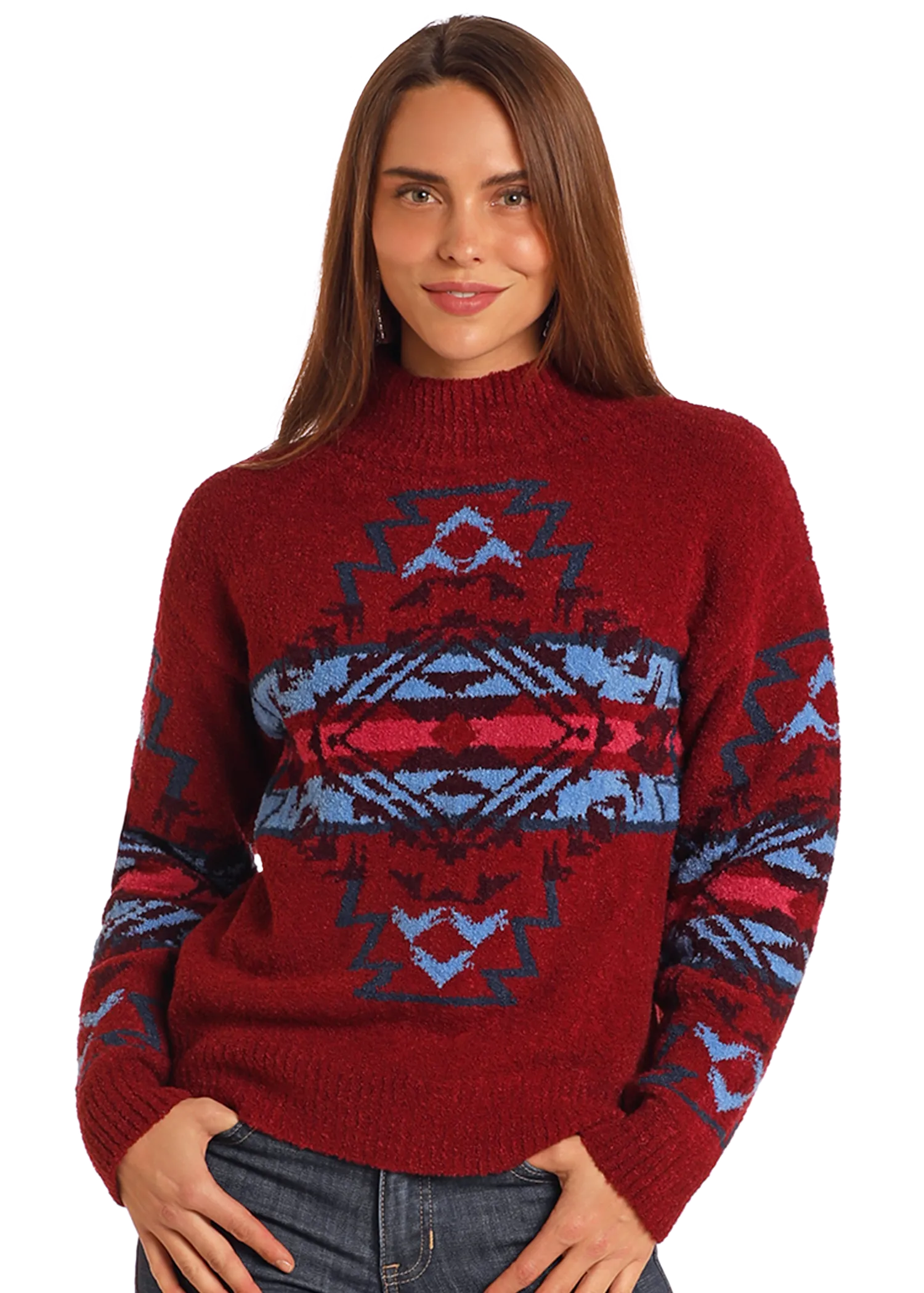 Southwest Print Sweater