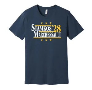 Stamkos & Marchessault '28 - Nashville Hockey Political Campaign Parody T-Shirt - Hyper Than Hype Shirts