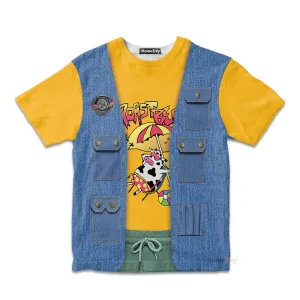 Stranger Things Dustin Henderson Cosplay Costume Kid Tshirt QT206063Tf