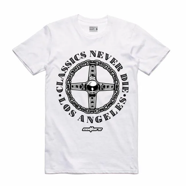 Streetwear on Demand CULTURE CLASSICS TEE WHITE