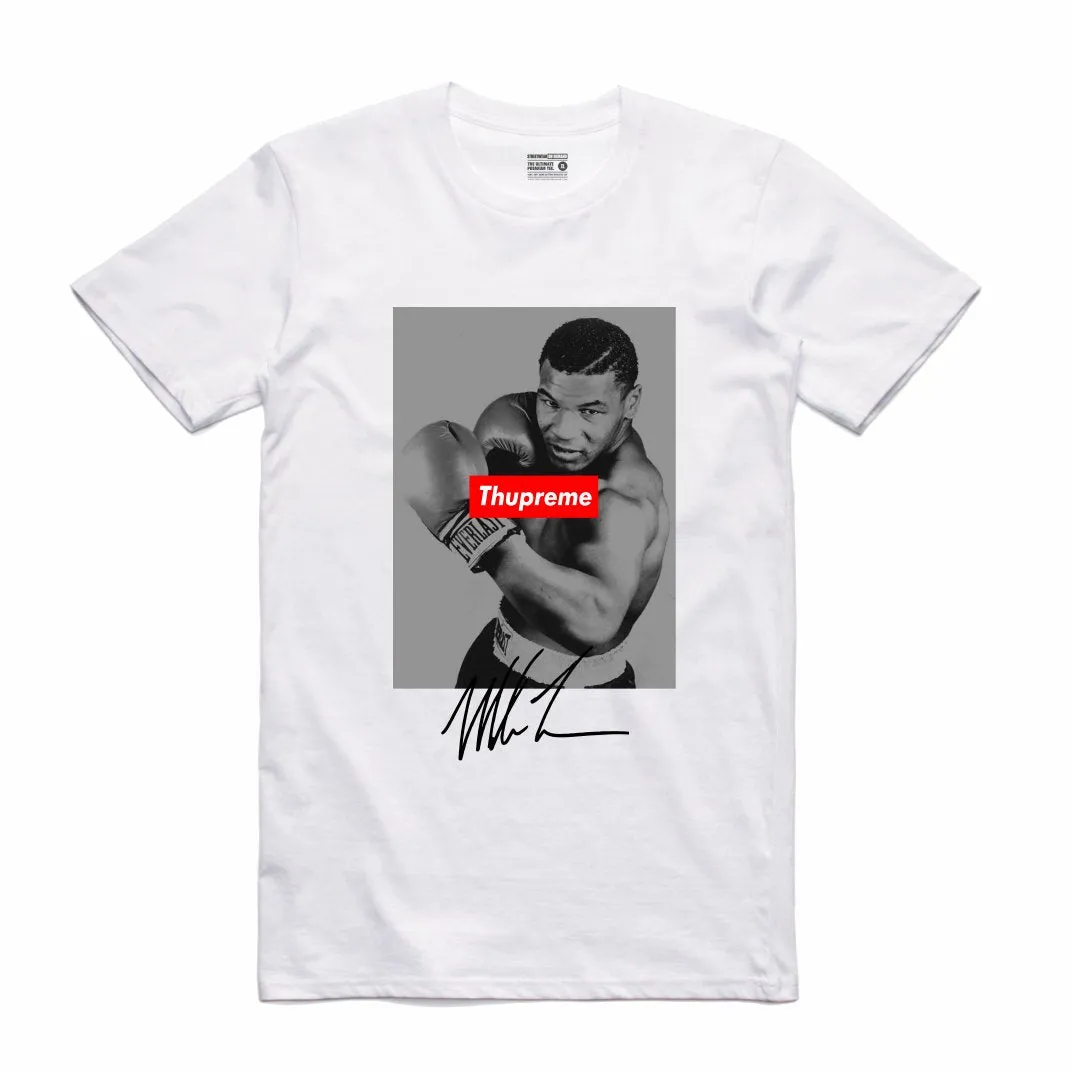 Streetwear on Demand THUPREME SIGNATURE TEE WHITE
