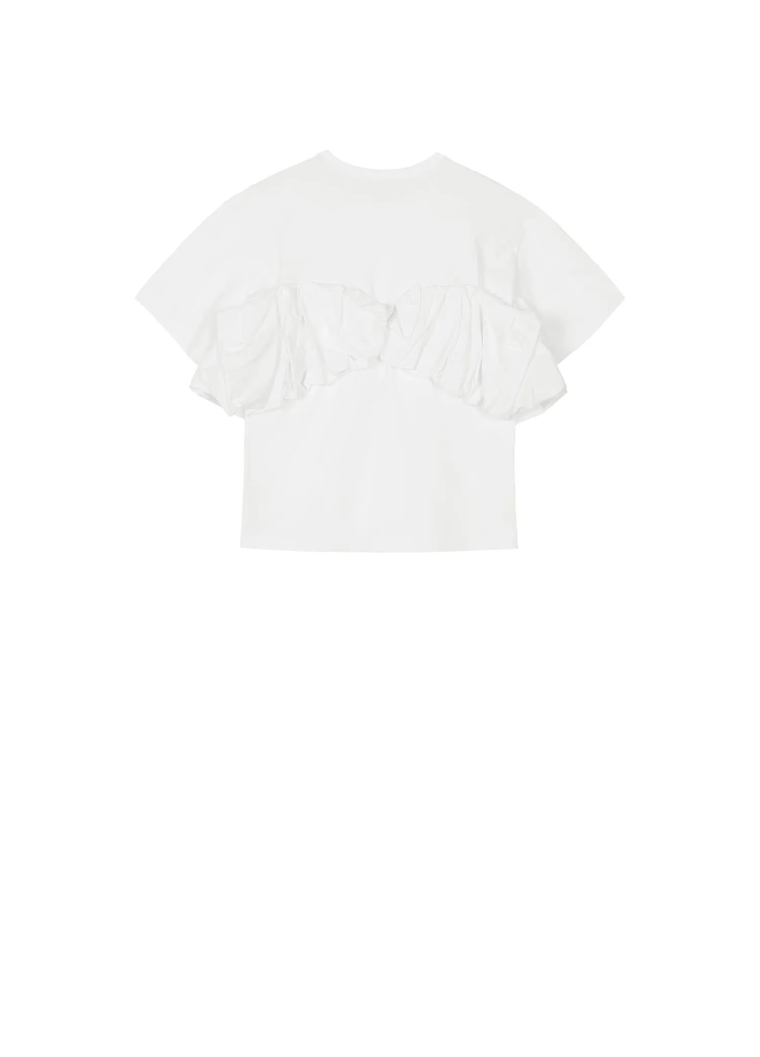 T-Shirt / JNBY Modern Solid Short Sleeve T-Shirt (100% Cotton)