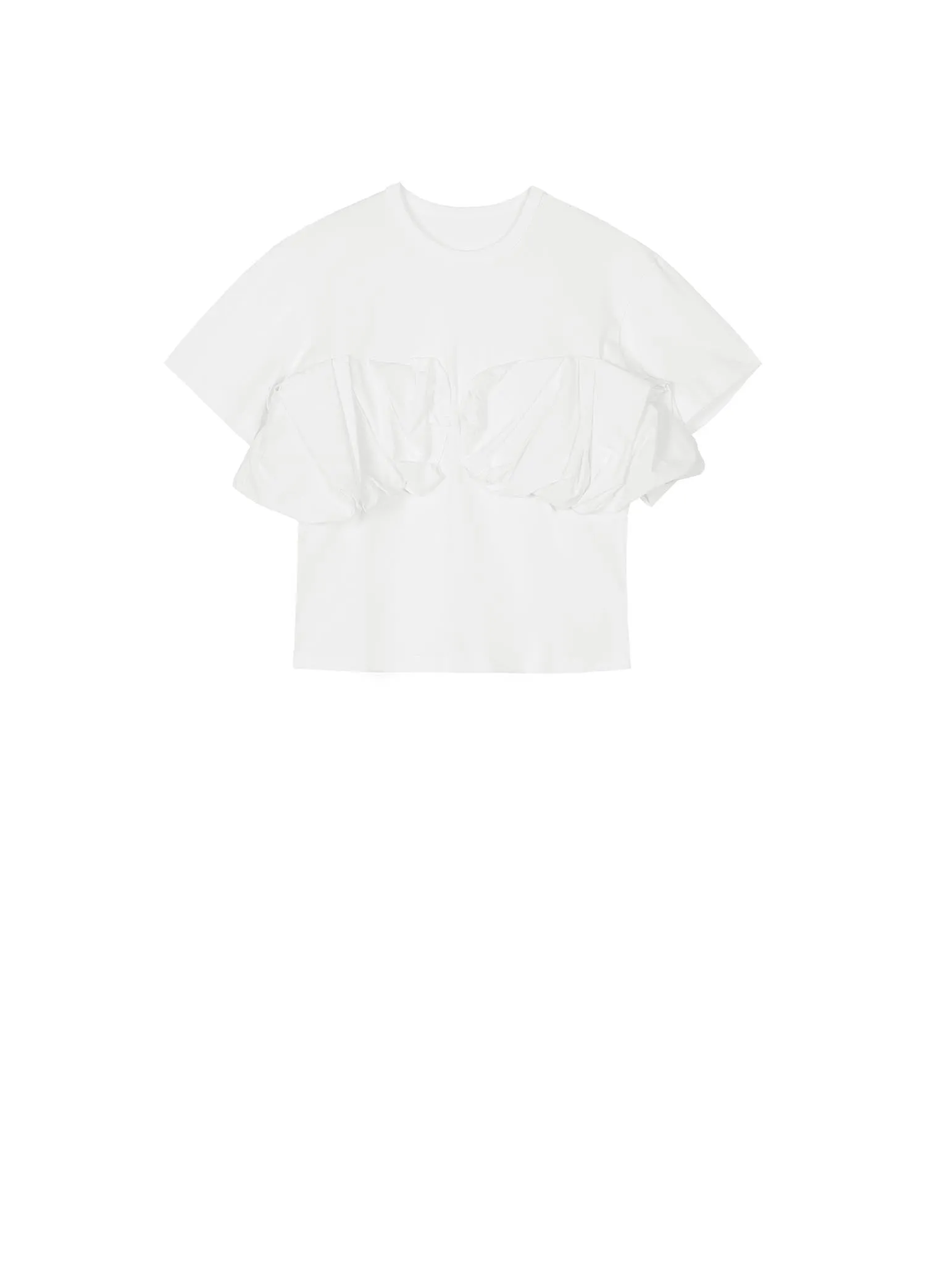 T-Shirt / JNBY Modern Solid Short Sleeve T-Shirt (100% Cotton)