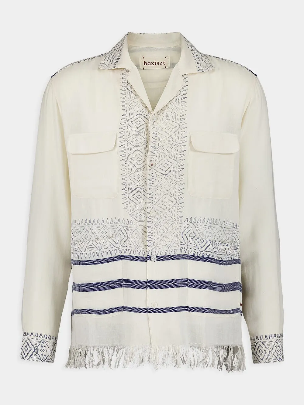 Talilo Cotton Embroidered Shirt
