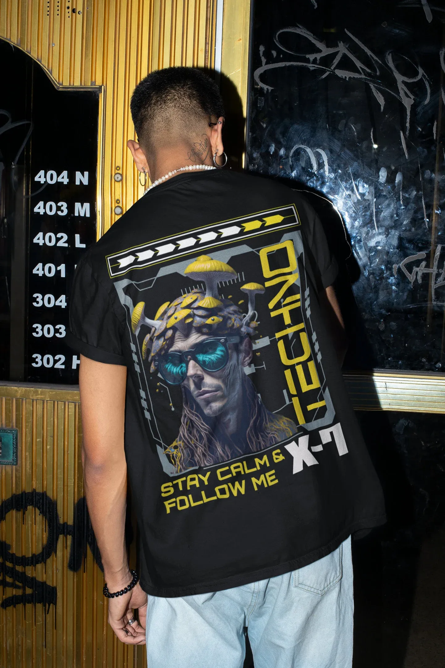 Techno T-Shirt | Follow Me Raver