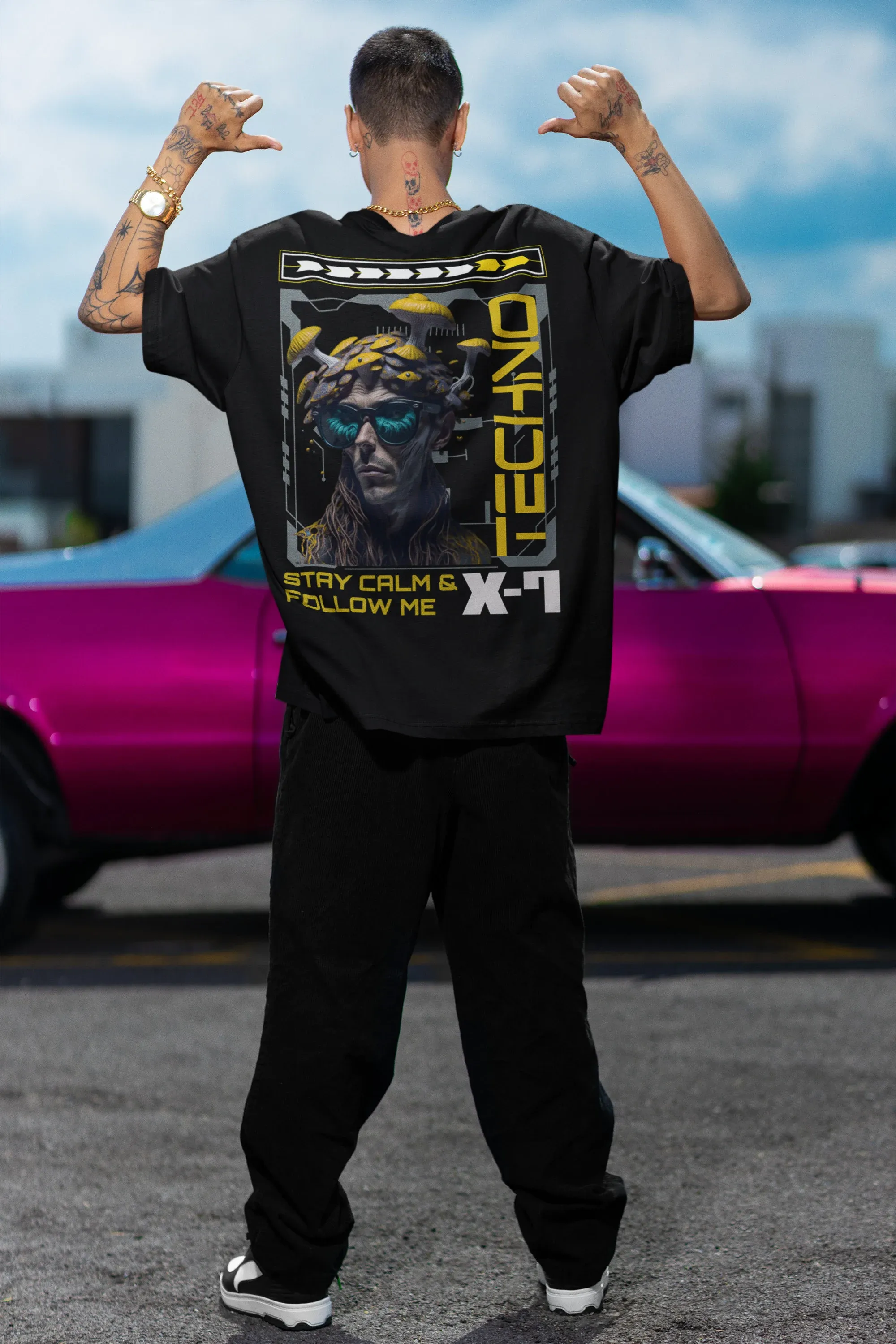 Techno T-Shirt | Follow Me Raver