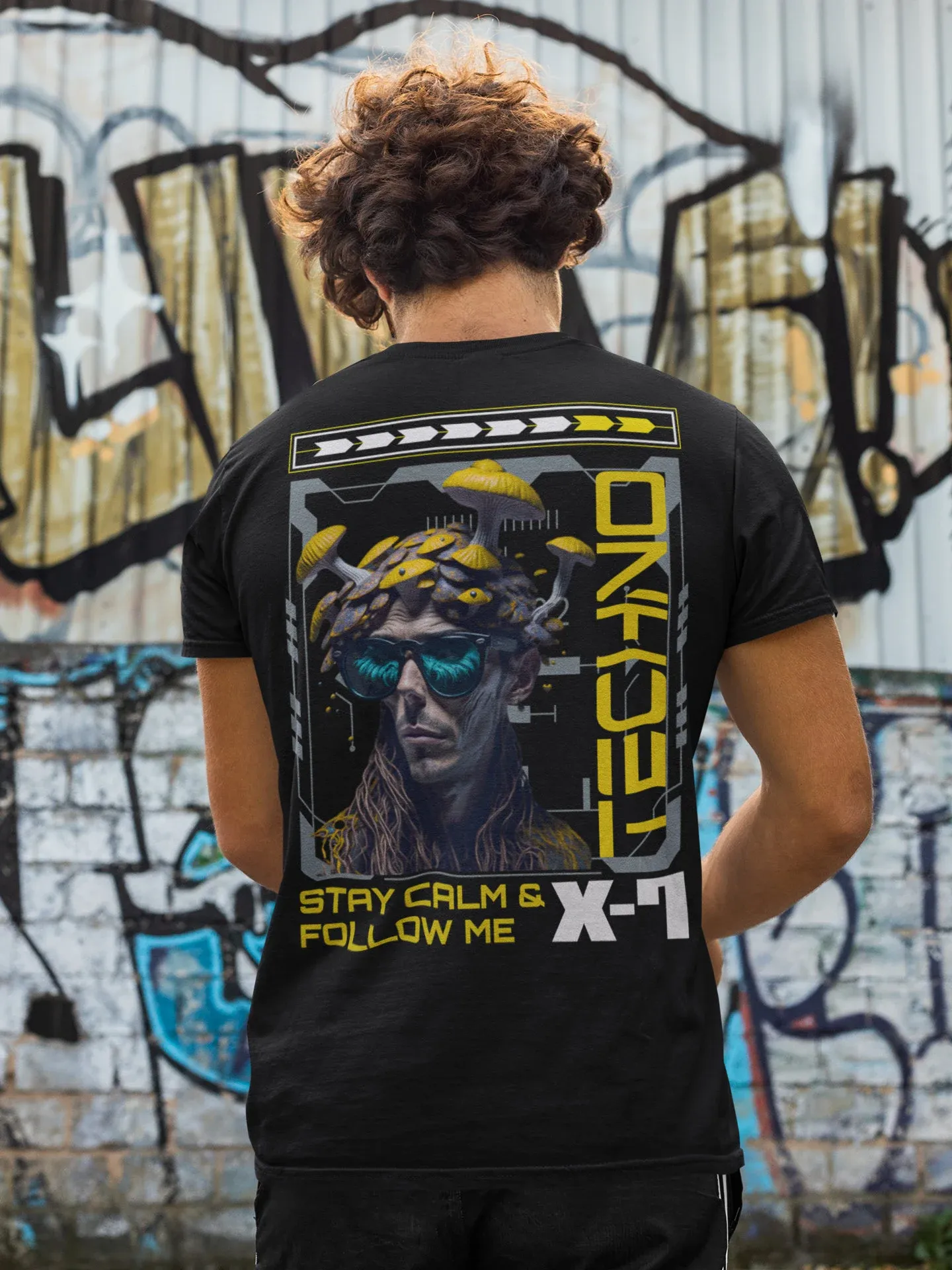 Techno T-Shirt | Follow Me Raver