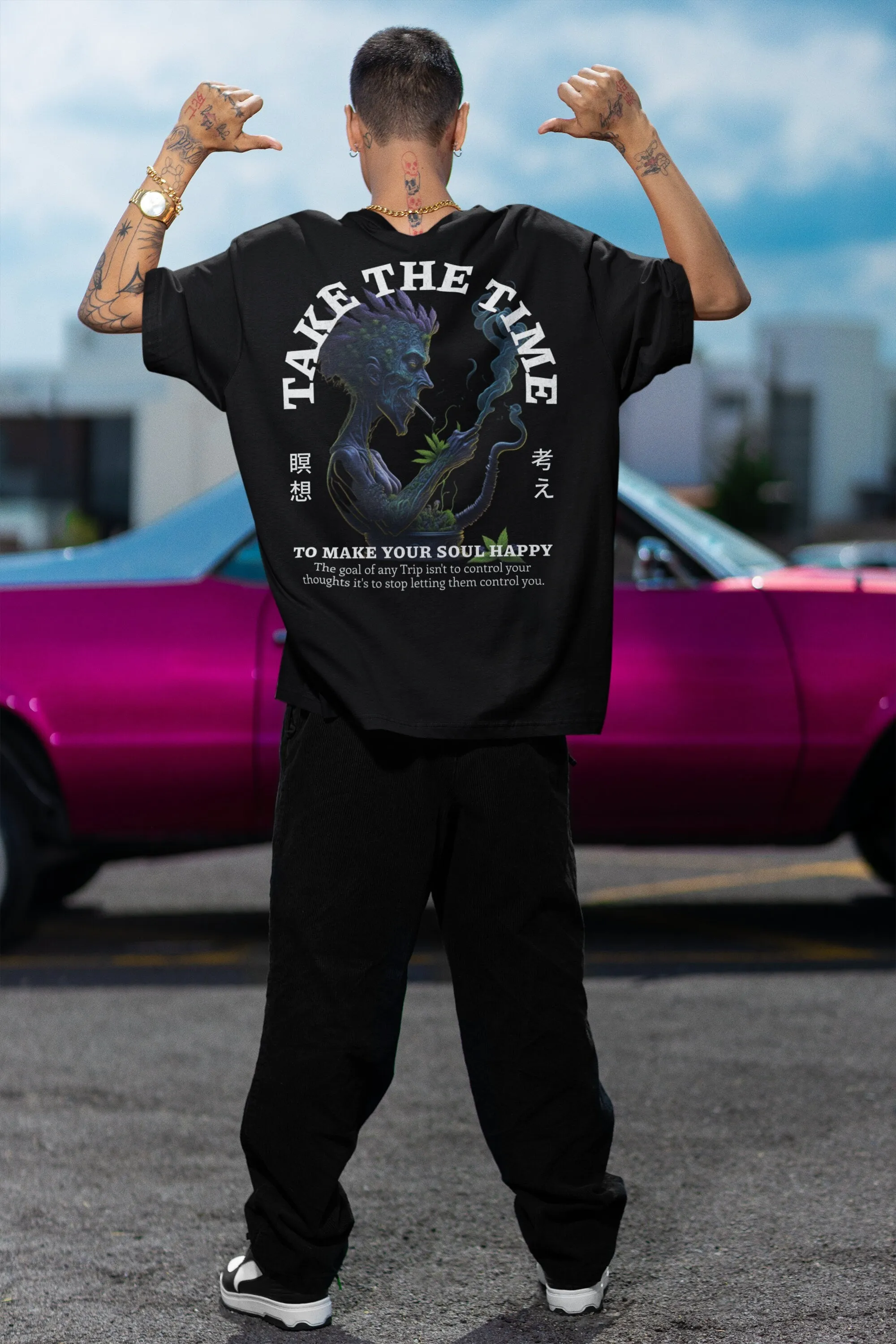 Techno T-Shirt | Psychedelic Happy Soul