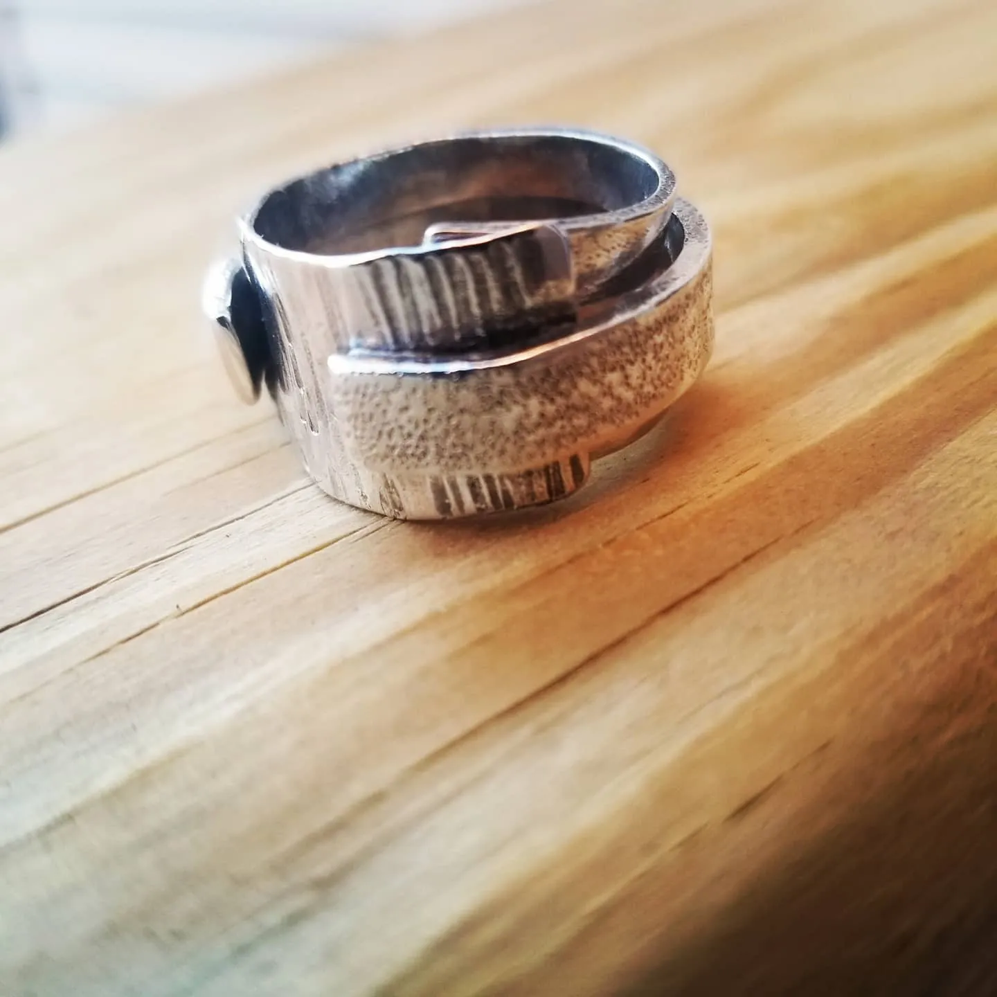 Textured Love Ring 3