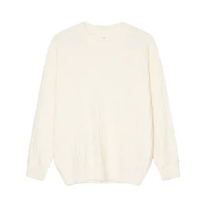 Textured Round Neck Sweater