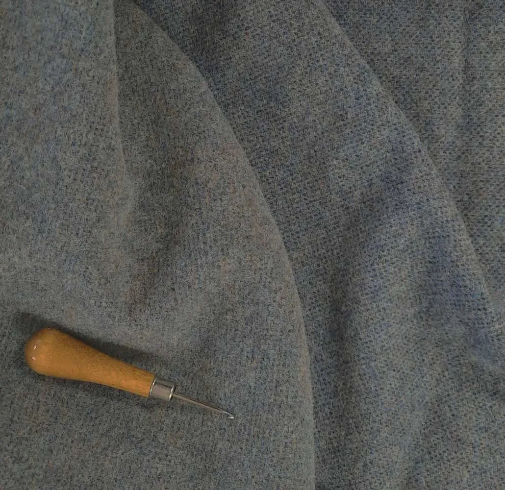 Textured Wool Fabric "Tundra"