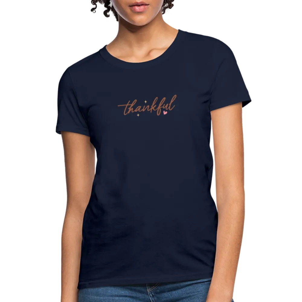 “Thankful”-Women's T-Shirt