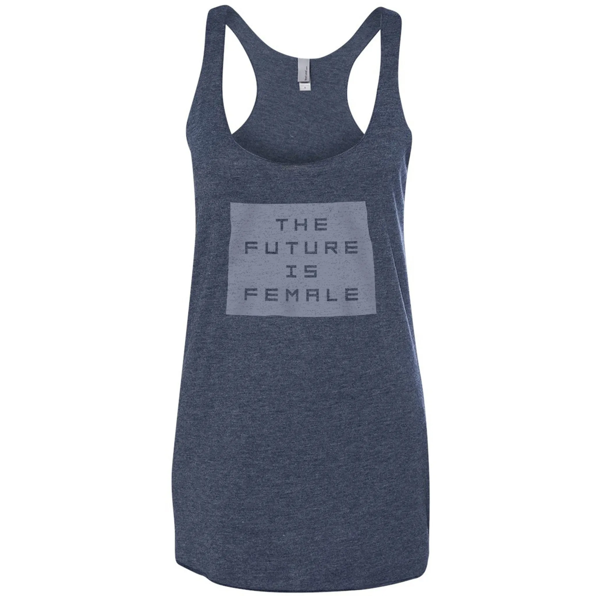 The FUTURE IS FEMALE - Women Power / Feminism Premium Racerback Tank