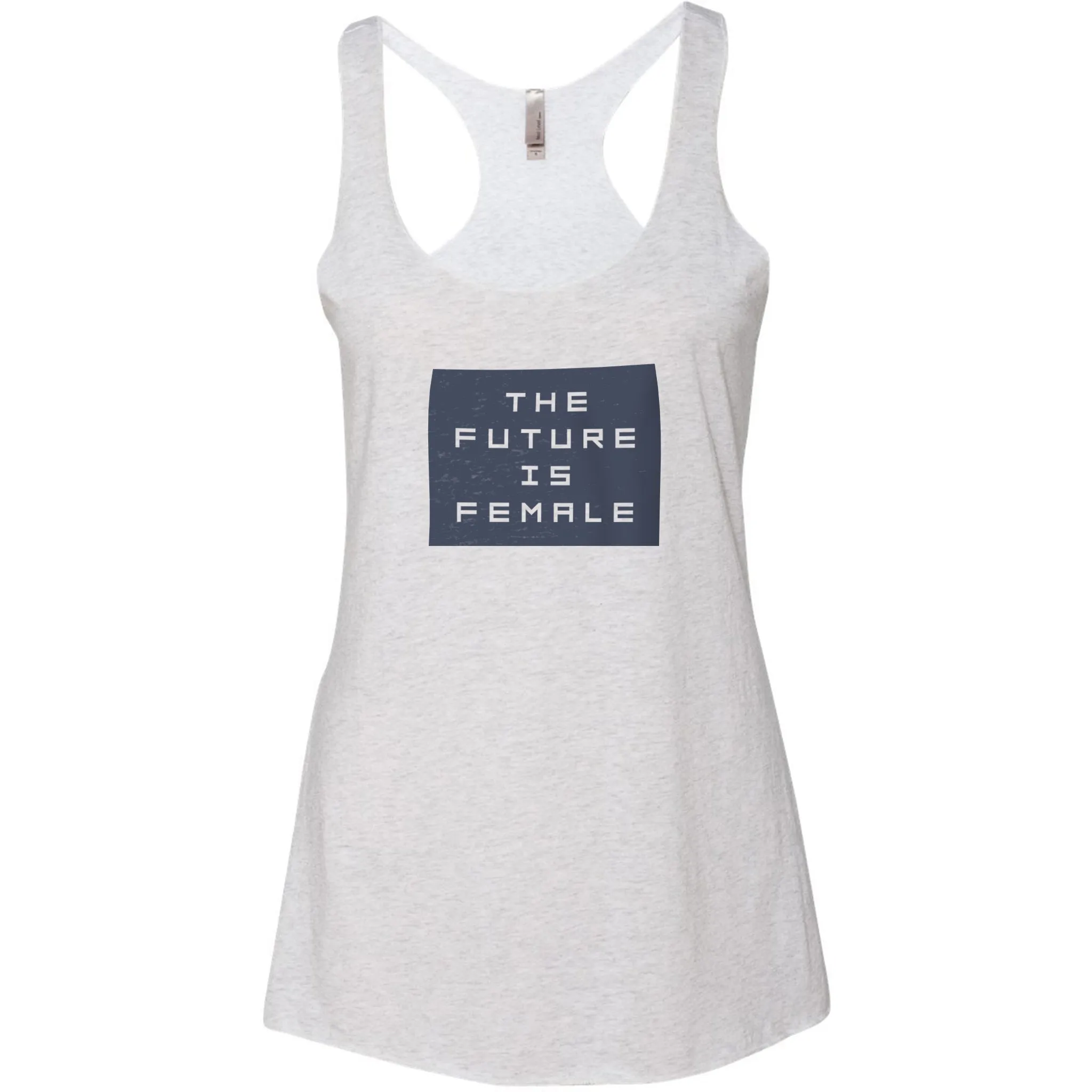 The FUTURE IS FEMALE - Women Power / Feminism Premium Racerback Tank
