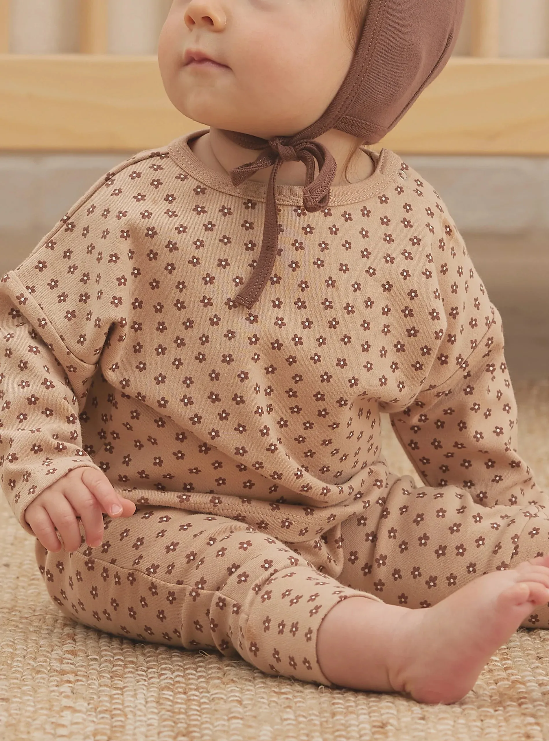The Longsleeve Tee by Quincy Mae - Blush - BABY