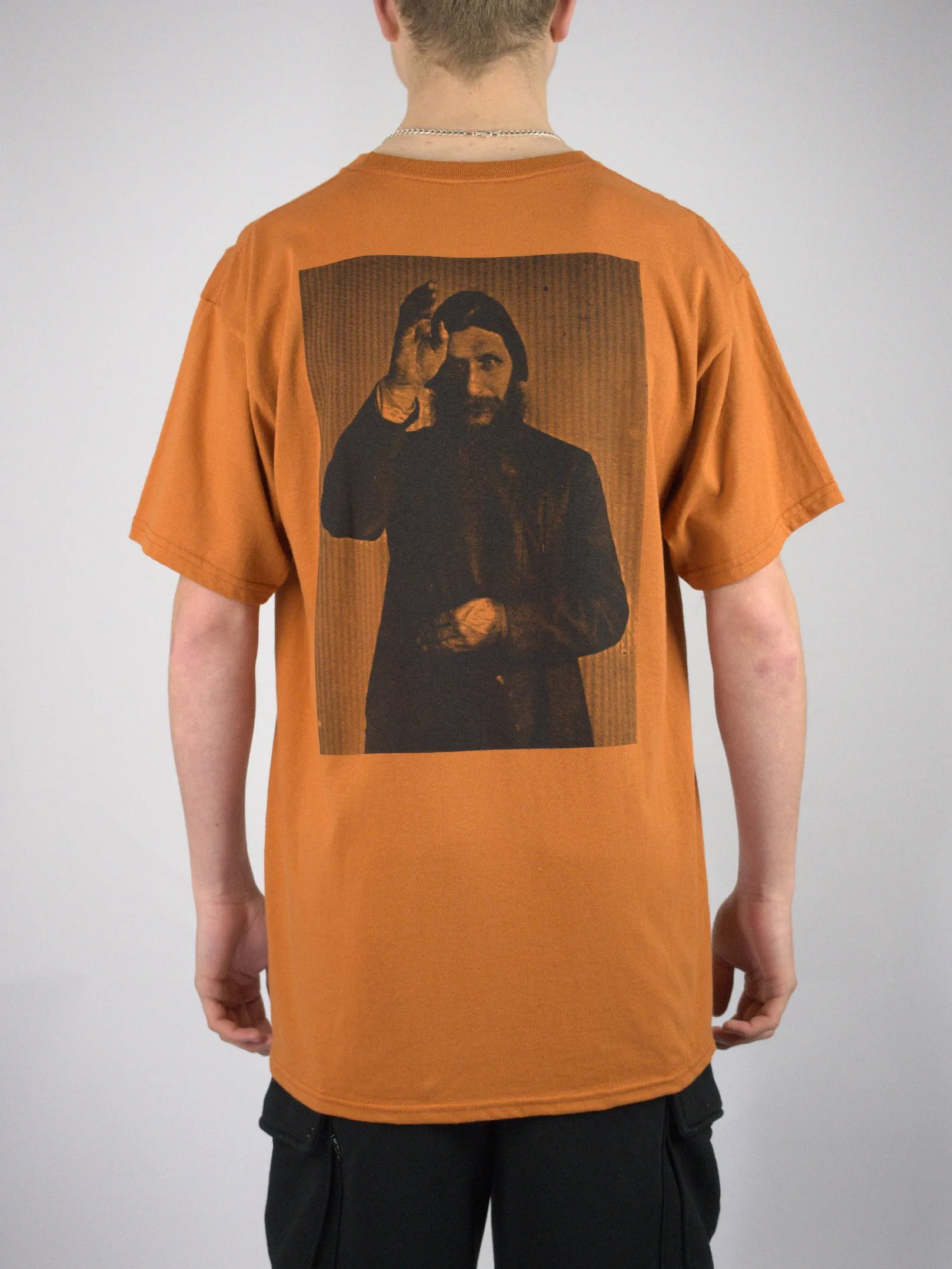 Theories of Atlantis Rasputin Tee Shirt – Texas Orange