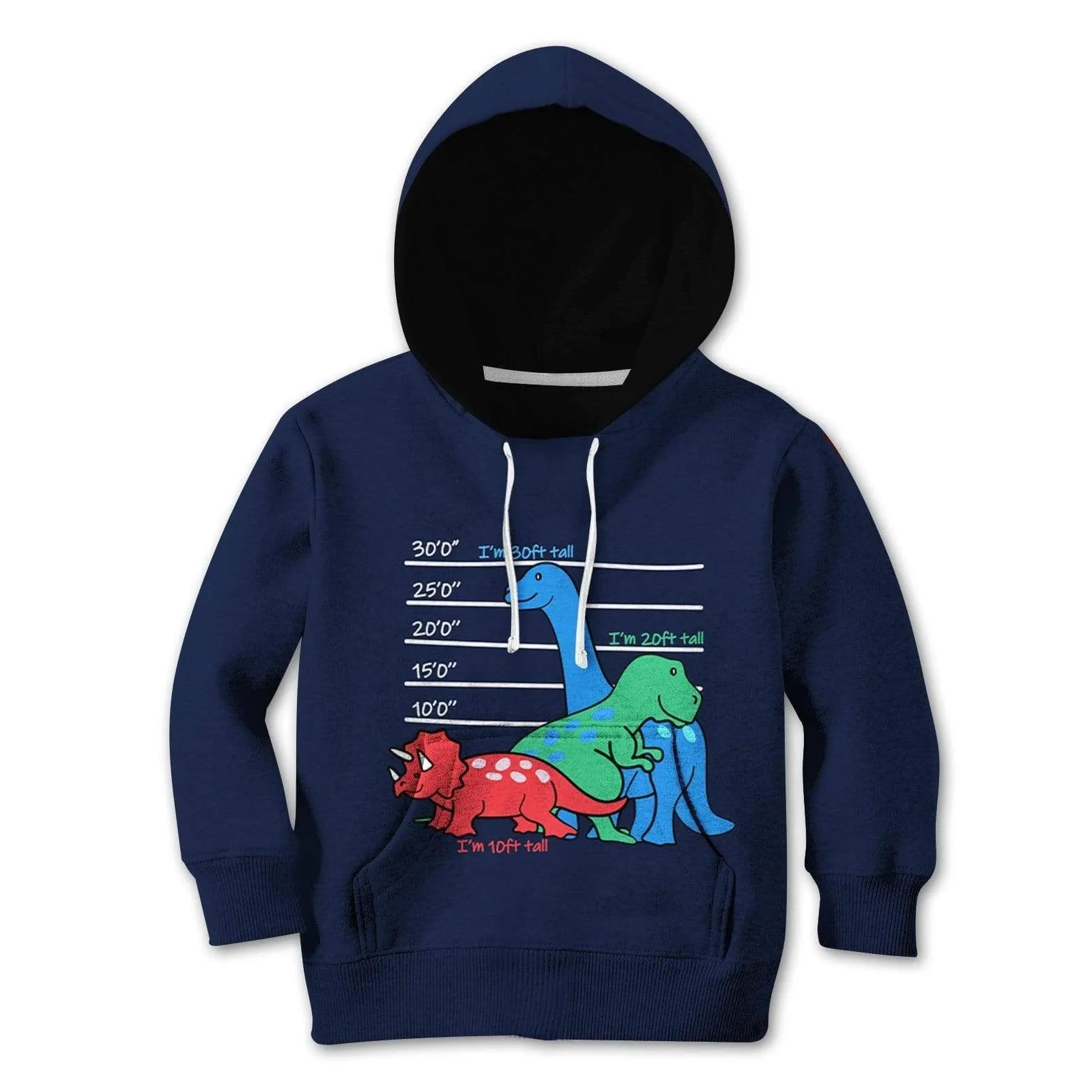 Three Dinosaurs Custom Cosplay Kid Hoodie