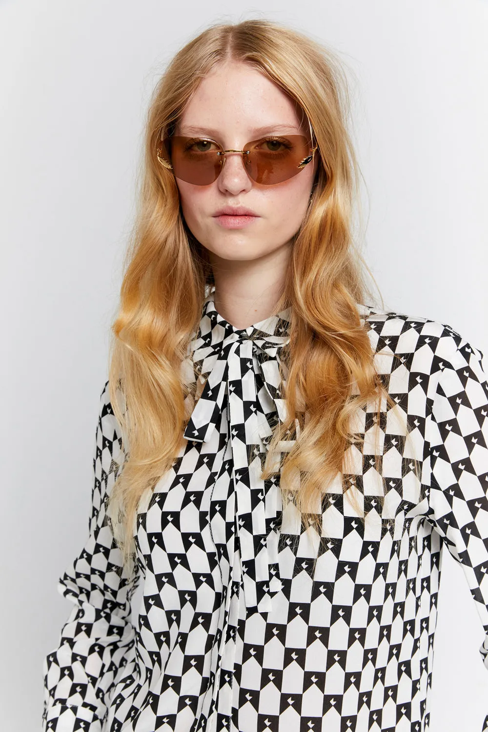 Tied Walker Dress Shirt Black