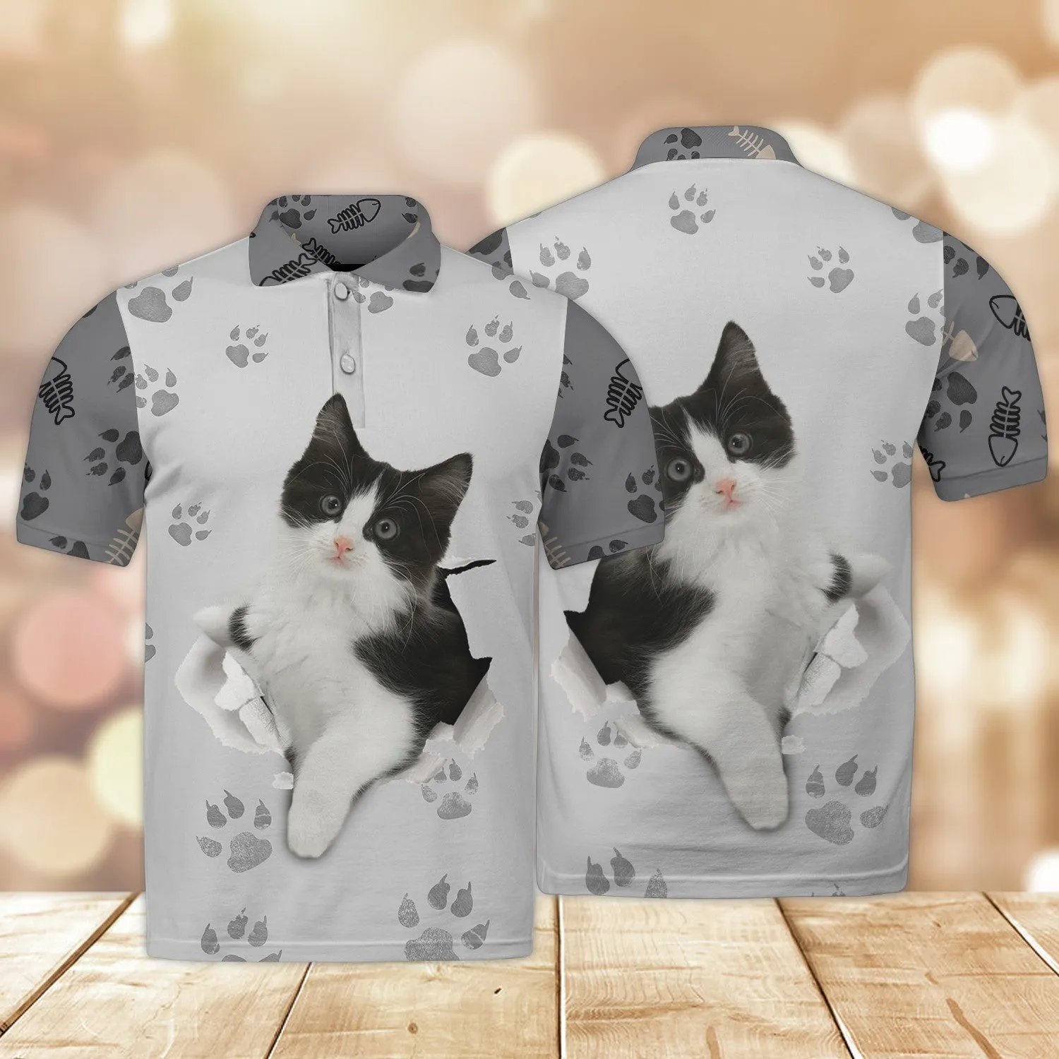 Tuxedo Cats 3D Shirts Design Hoodie T Shirt