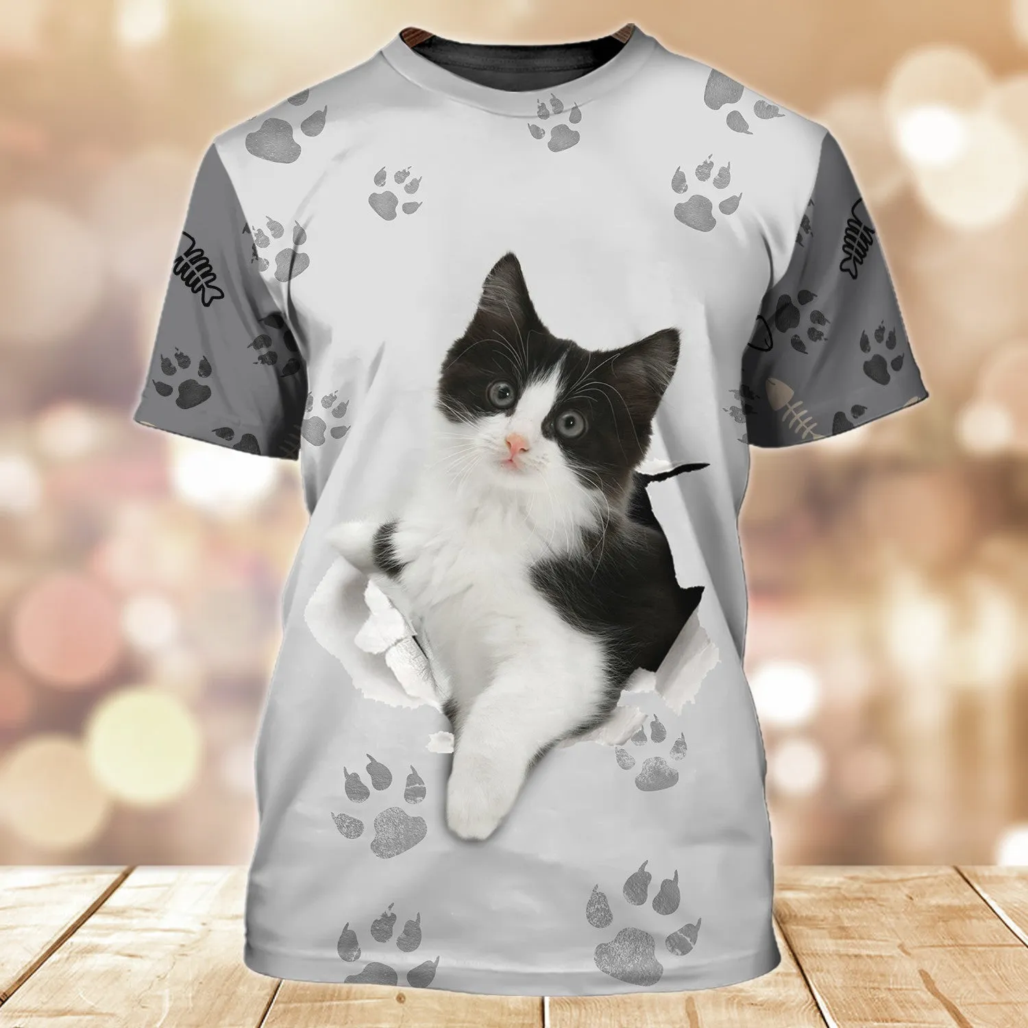 Tuxedo Cats 3D Shirts Design Hoodie T Shirt