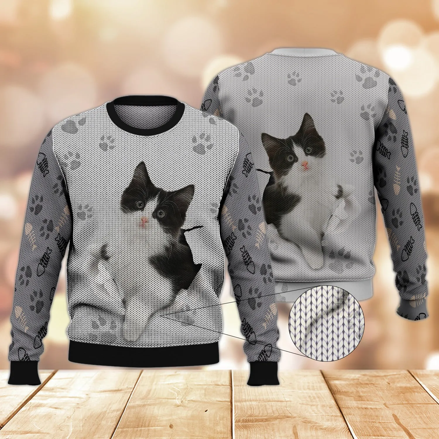 Tuxedo Cats 3D Shirts Design Hoodie T Shirt