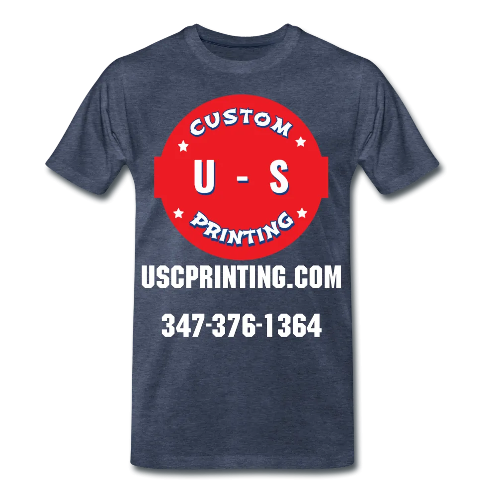 U.S Custom Printing Men's Premium T-Shirt