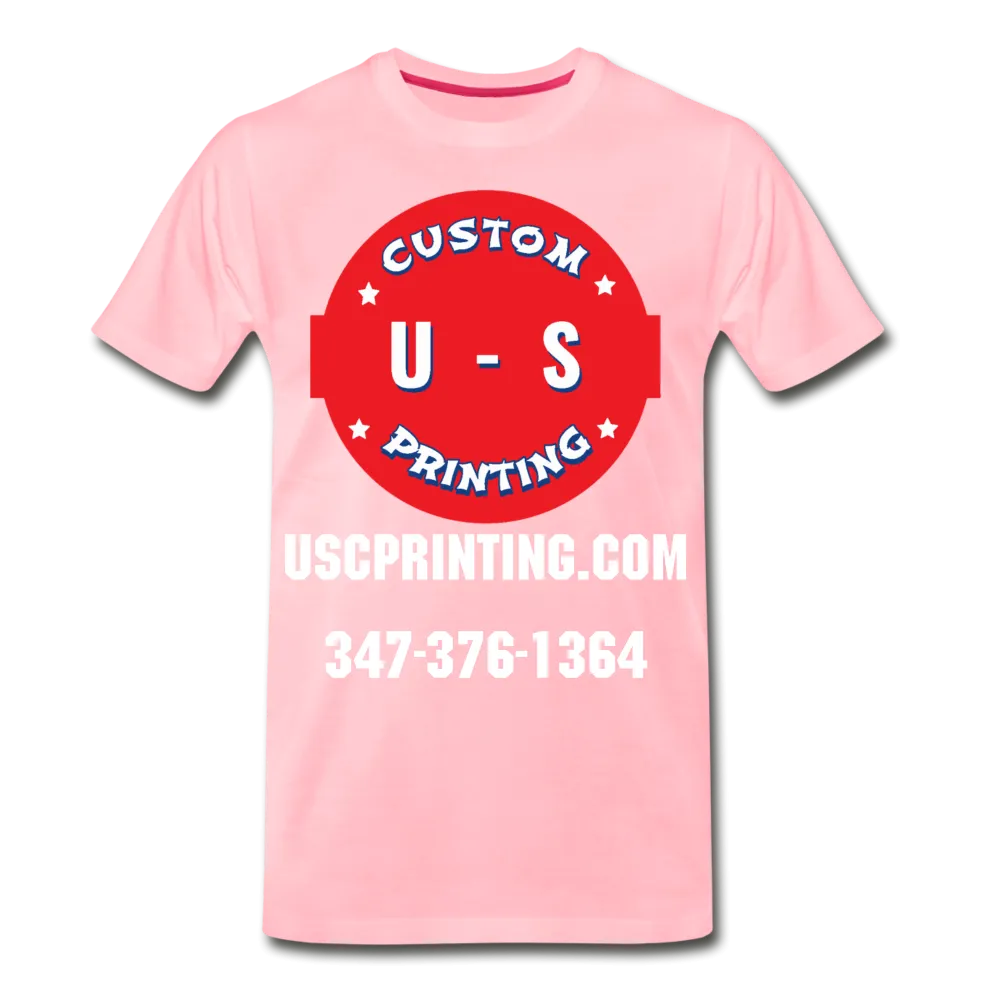 U.S Custom Printing Men's Premium T-Shirt