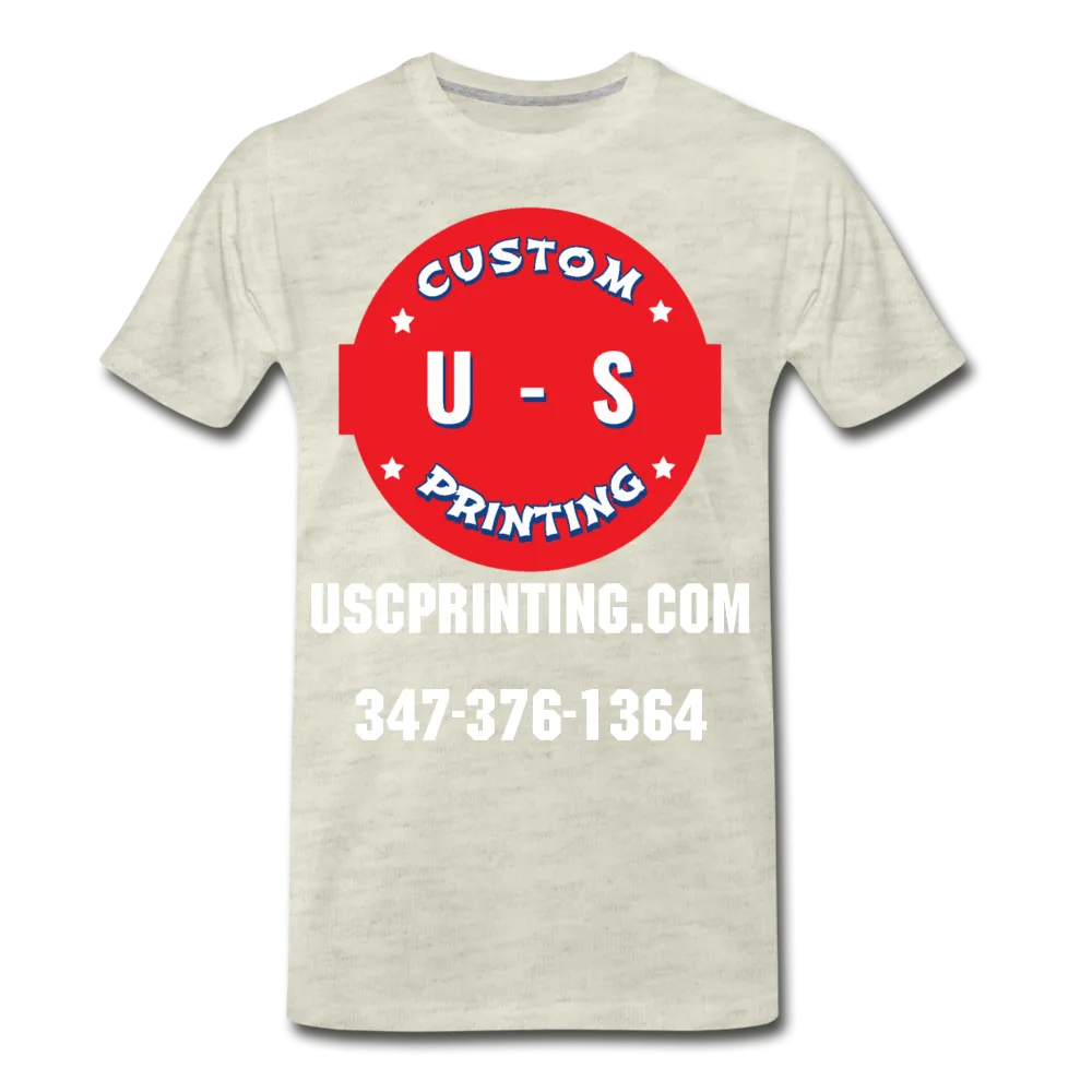 U.S Custom Printing Men's Premium T-Shirt