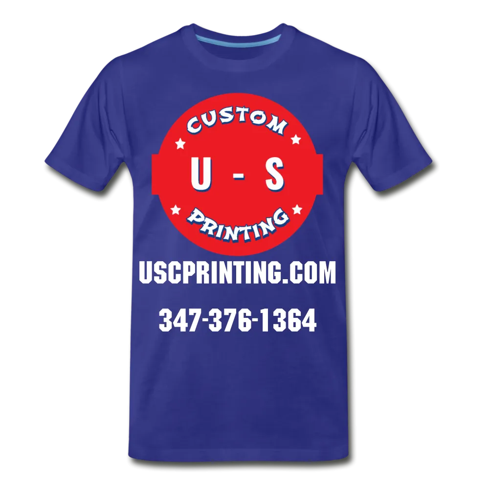 U.S Custom Printing Men's Premium T-Shirt