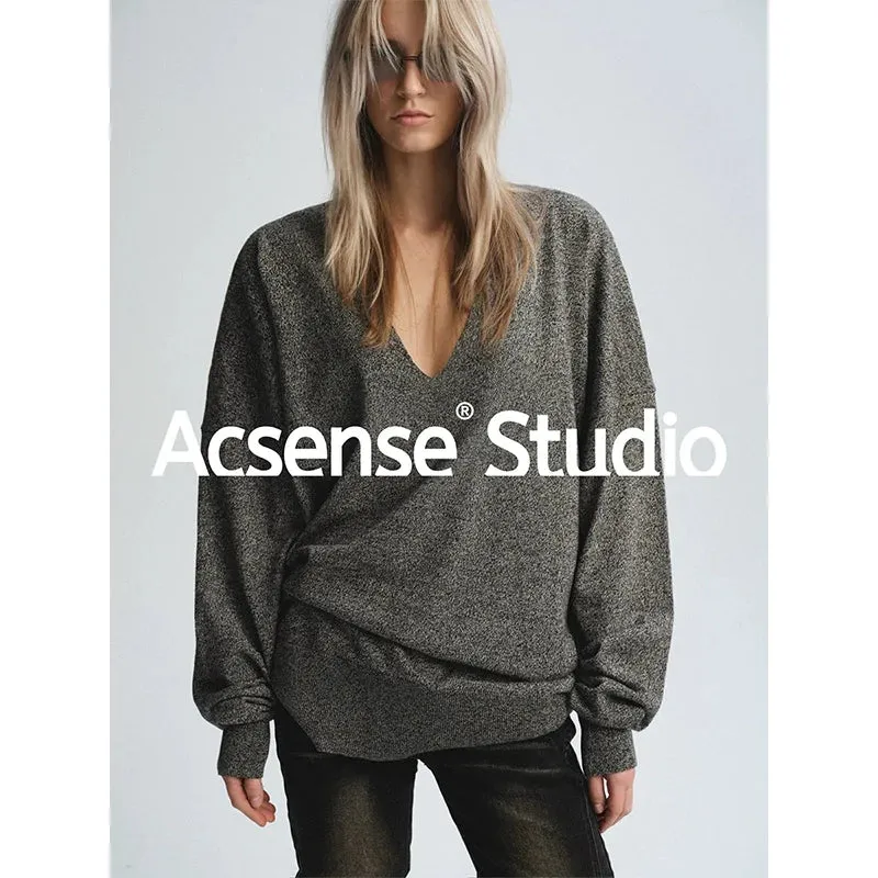 V-Neck Oversized Sweater