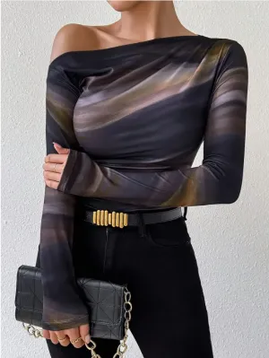 Valeria –Stylish off the shoulder top