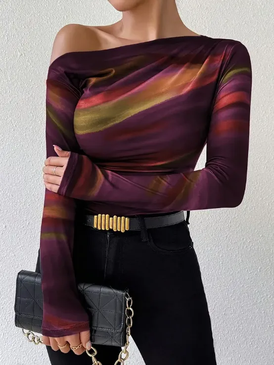Valeria –Stylish off the shoulder top