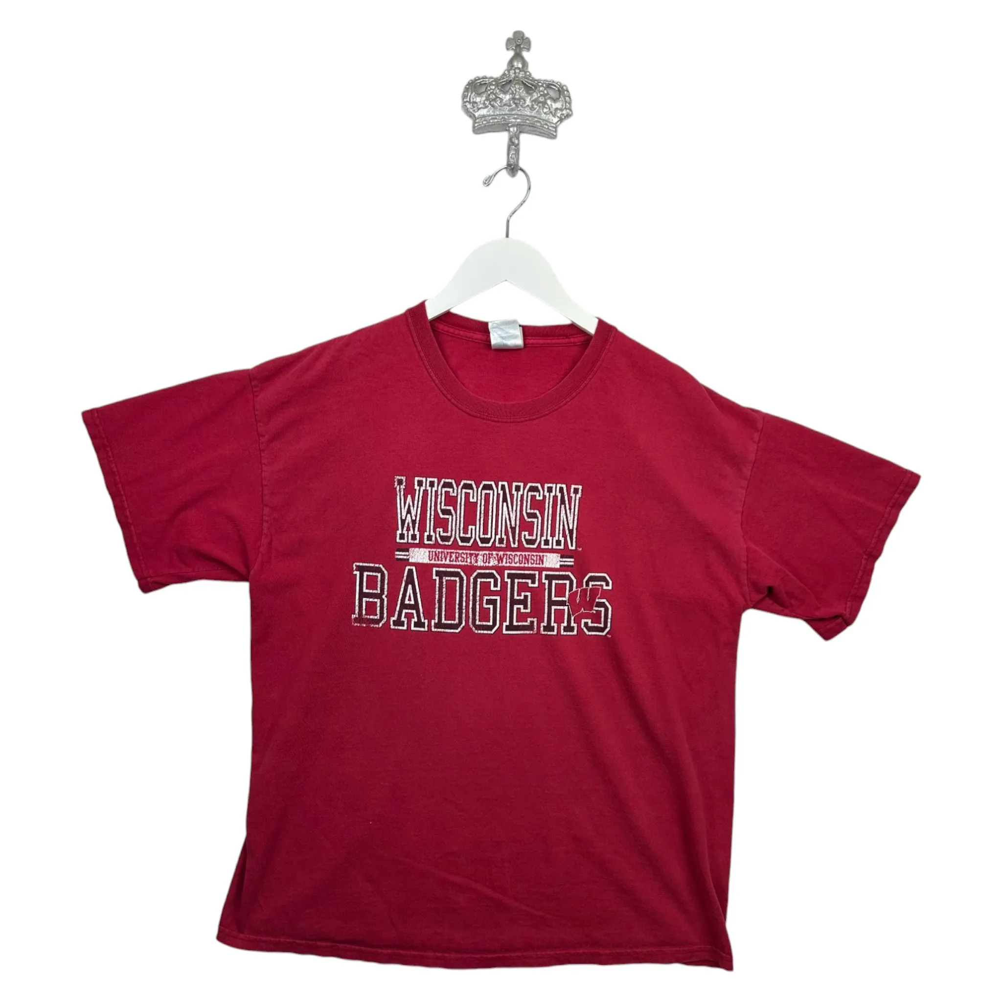 WISCONSIN BADGERS T-SHIRT - (XL)