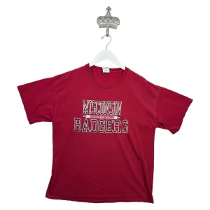 WISCONSIN BADGERS T-SHIRT - (XL)