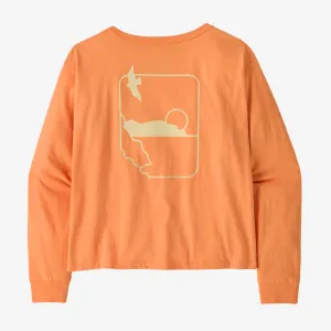 Women's Long-Sleeved Swell Drifter Easy-Cut Organic T-Shirt