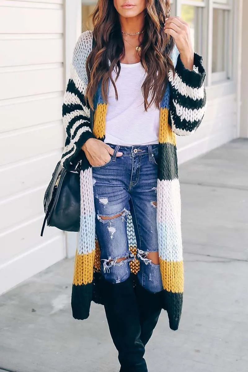 Xieyinshe Xieyinshe Knitted Cardigan Sweaters