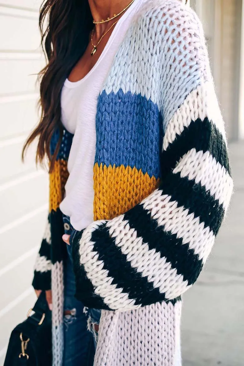 Xieyinshe Xieyinshe Knitted Cardigan Sweaters
