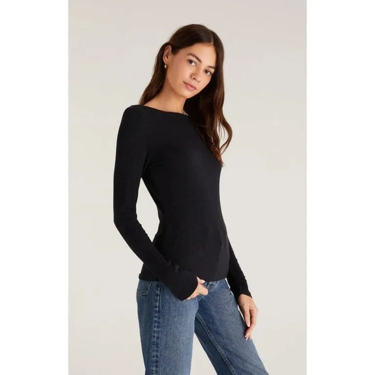 Z Supply Clara Rib Top
