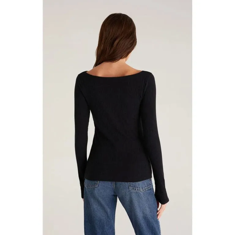 Z Supply Clara Rib Top